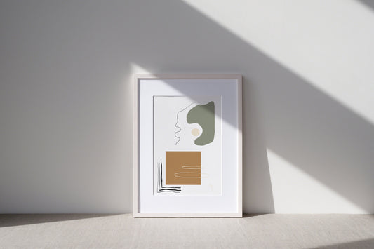 The ModernIst Wall Art | Instant Download, Abstract Boho, Neutral Art, Mid-Century Modern Art, Trendy Boho Art, Digital Print Art