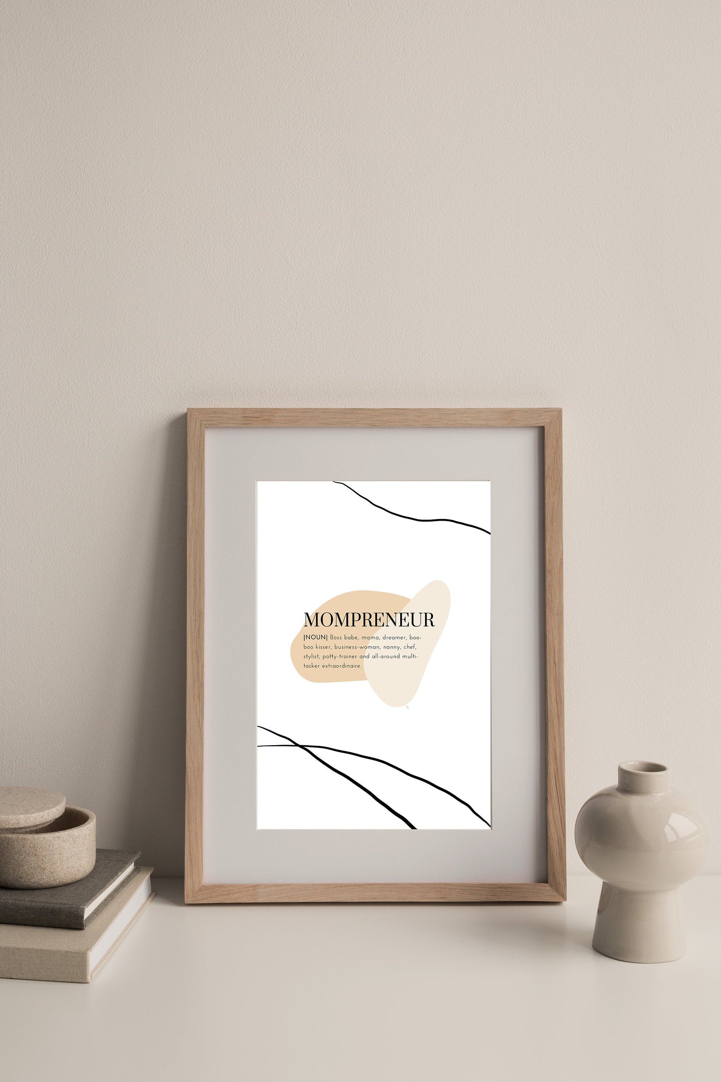 Womanpreneur Wall Art | Instant Download, Working Mom Wall Art, Mom Wall Art, Business Woman Wall Art, Definition Wall Art